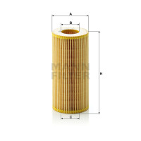 Фильтр масляный MANN-FILTER HU 721/2 X